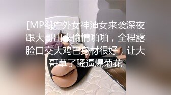 [MP4]户外女神渣女来袭深夜跟大哥出来偷情啪啪，全程露脸口交大鸡巴身材很好，让大哥草了骚逼爆菊花