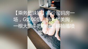 【乘务员妹妹】高价密码房一场，G奶00后，纯天然美胸，一根大黑牛把自己玩得抽搐喷浆 (2)