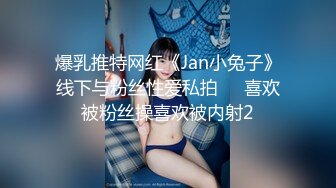 爆乳推特网红《Jan小兔子》线下与粉丝性爱私拍❤️喜欢被粉丝操喜欢被内射2