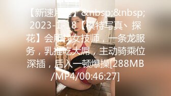 【新速片遞】&nbsp;&nbsp;2023-1-18【模特写真丶探花】会所找女技师，一条龙服务，乳推吃大屌，主动骑乘位深插，后入一顿爆操[288MB/MP4/00:46:27]