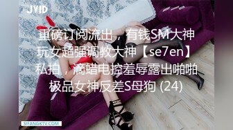 重磅订阅流出，有钱SM大神玩女超强调教大神【se7en】私拍，滴蜡电控羞辱露出啪啪极品女神反差S母狗 (24)