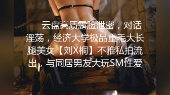 ❤️云盘高质露脸泄密，对话淫荡，经济大学极品重毛大长腿美女【刘X桐】不雅私拍流出，与同居男友大玩SM性爱