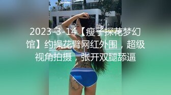 2023-3-14【瘦子探花梦幻馆】约操花臂网红外围，超级视角拍摄，张开双腿舔逼